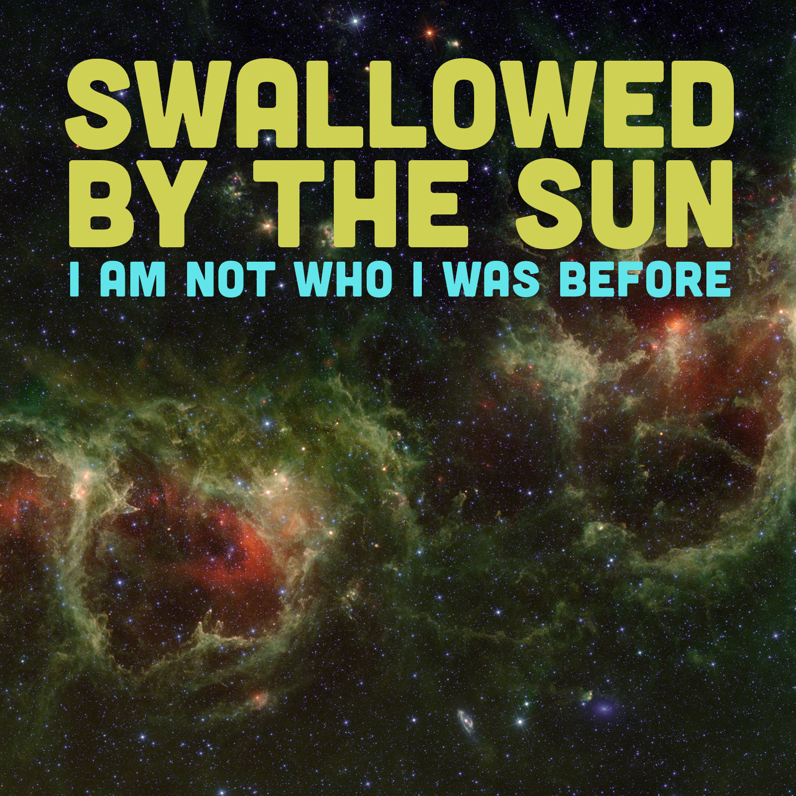 Cover art for the EP, 'I Am Not Who I Was Before'